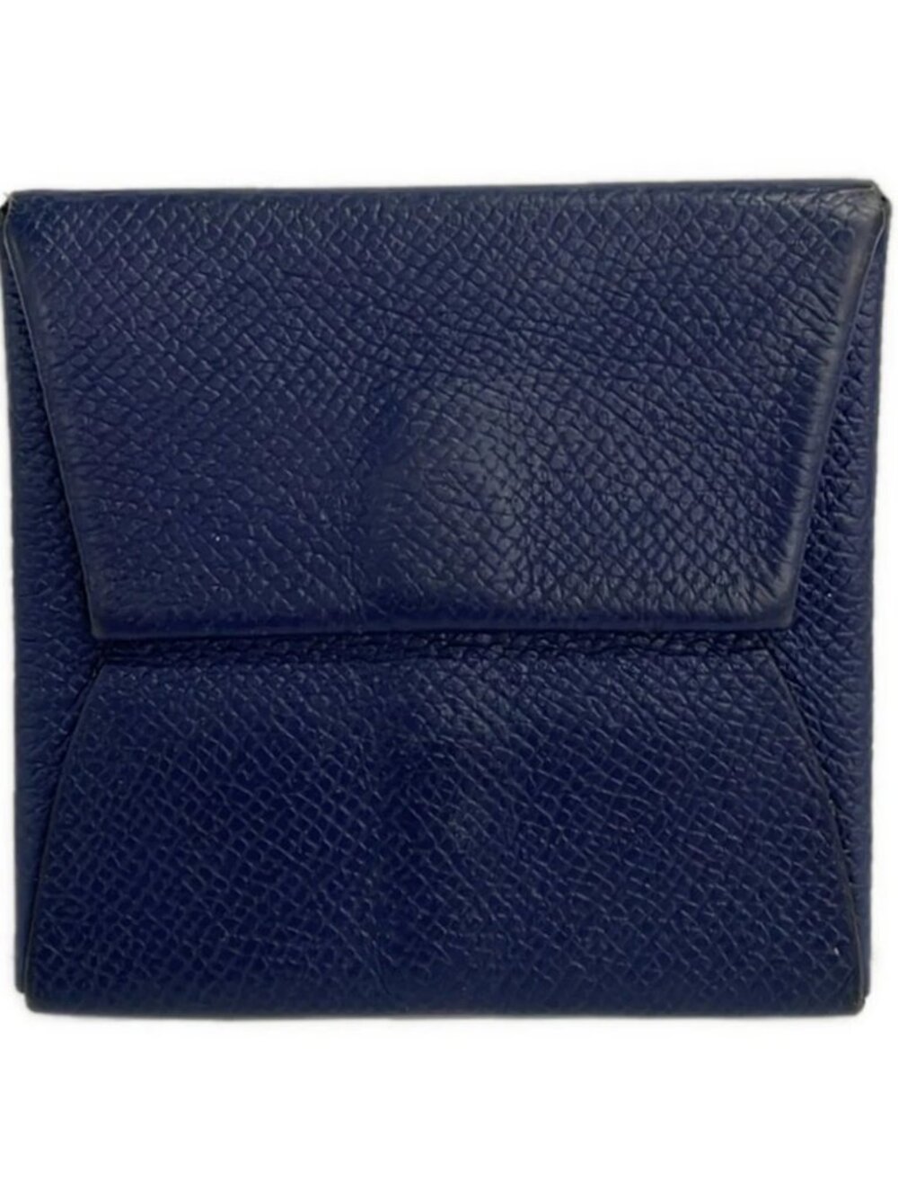 HERMES Bastia Blue Nuit Veau Epsom T Coin Case